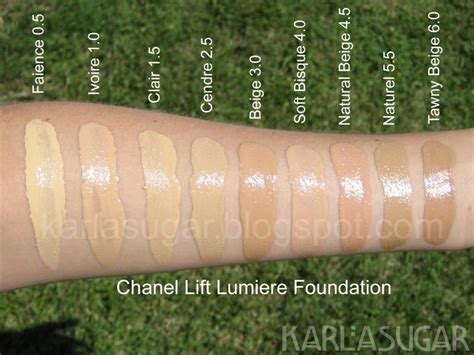 chanel lift lumiere foundation discontinued